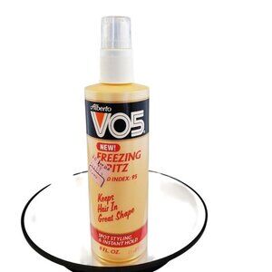 Vintage Alberto VO5 Freezing Spritz 8 oz Non Aerosol Hair Styling 80s 90s